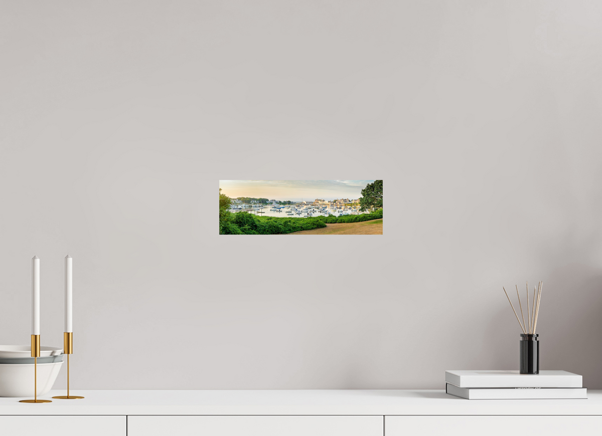 12 x 4″, Metal | Glossy Finish Wychmere Harbor at Dawn