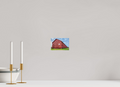6 x 4″, Metal | Matte Finish Thrall Barn - West
