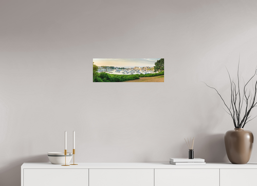 24 x 8″, Metal | Matte Finish Wychmere Harbor at Dawn